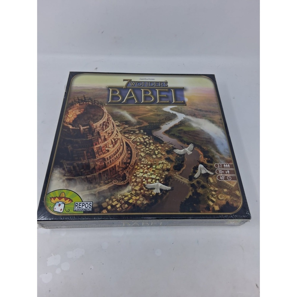 Repos Production Antoine Bauza 7 Wonders BABEL Expansion Pack Board Game NIB